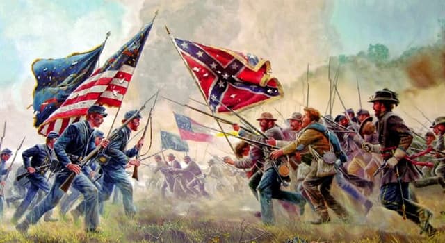 History Trivia Question: During the American Civil War, how many states fought for the Union; and how many for the Confederacy?