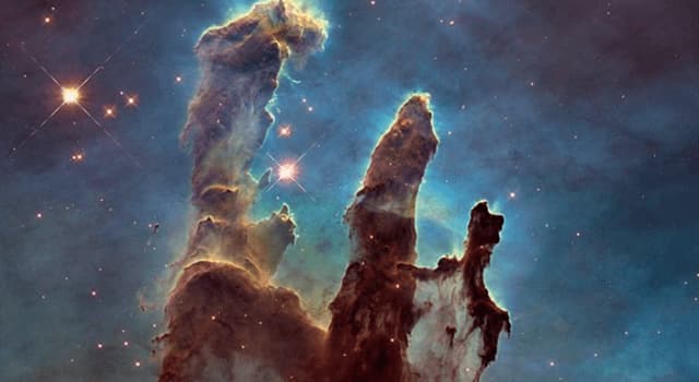 Cultura Pregunta Trivia: En la imagen apreciamos una formación llamada Pilares de la Creación. ¿Sabes en qué nebulosa se encuentra?