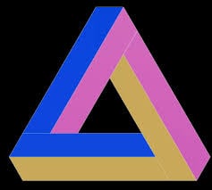Сiencia Pregunta Trivia: ¿Qué característica tiene el llamado triángulo de Penrose?