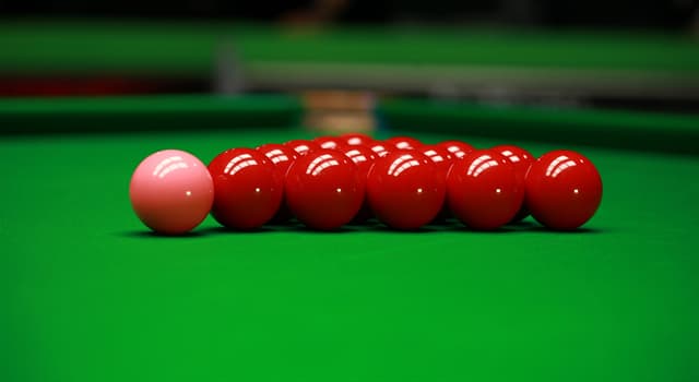 Sport Trivia Question: Which colour is used as one of the coloured balls in the game of professional snooker?