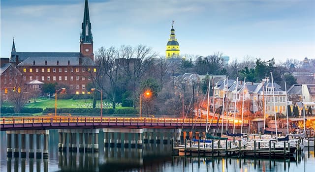 Geografía Pregunta Trivia: ¿Cuál es la capital de Maryland?