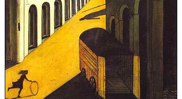 Cultura Pregunta Trivia: ¿Quién es el autor del cuadro de la imagen, "Misterio y melancolía de una calle"?