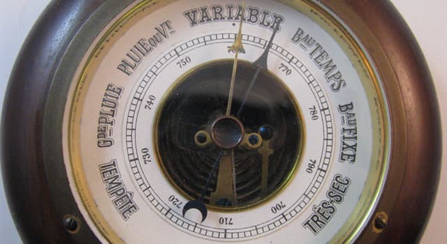 History Trivia Question: Who invented the first Barometer?