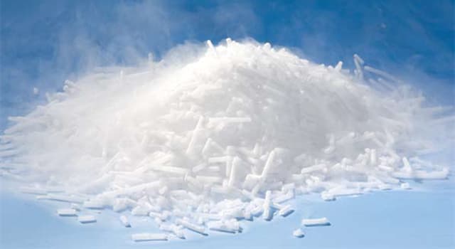 Сiencia Pregunta Trivia: ¿Cuál es la composición del hielo seco?