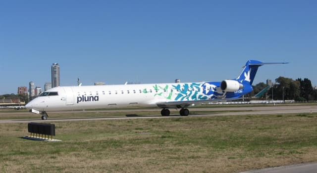 Geography Trivia Question: Which country did the airline Pluna come from?