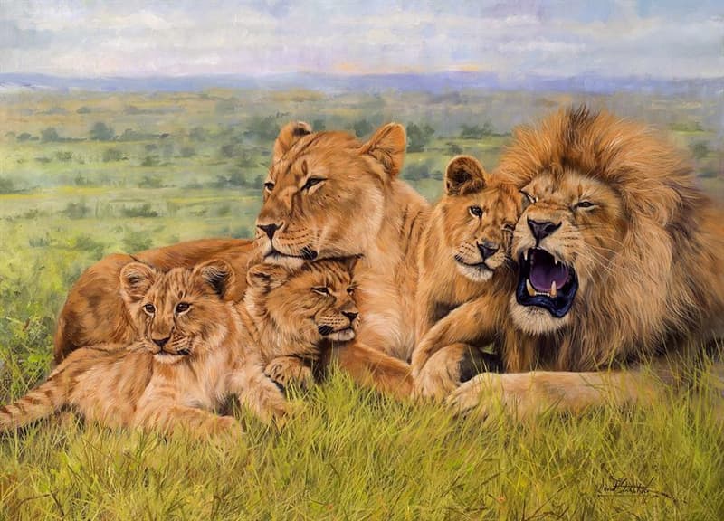 Nature Trivia Question: What is a group of lions called?