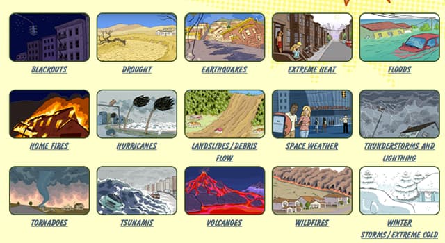 Natuur Trivia Vraag: Na welk type natuurramp is de kans op pyroclastische stroom het hoogste?