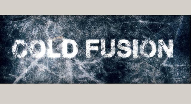 Wetenschap Trivia Vraag: Wat is "cold fusion"?