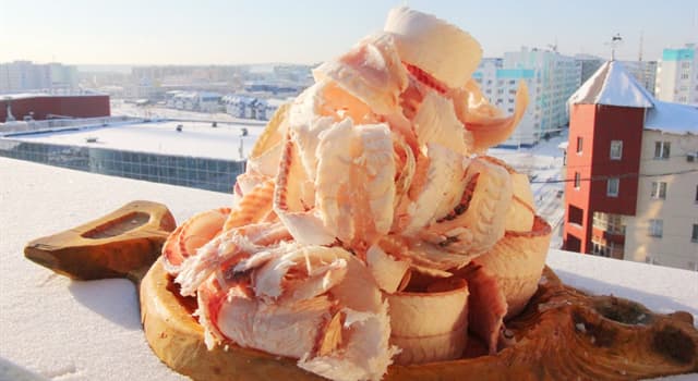 Kultur Wissensfrage: Wie heißt eine russische Spezialität aus Jakutien,die aus rohem, gefrorenem Fisch besteht?