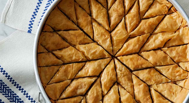 Cultuur Trivia Vraag: Baklava is een dessert gebakje uit welk land?