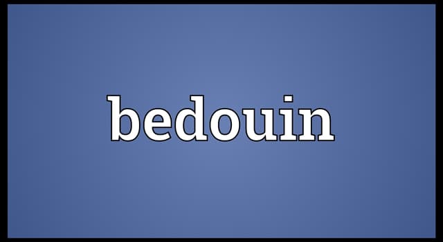 Kultura Pytanie-Ciekawostka: Co oznacza słowo „Beduin”?