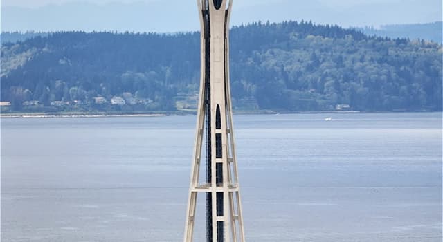 Aardrijkskunde Trivia Vraag: In welke Amerikaanse stad staat de historische toren bekend als de Space Needle?