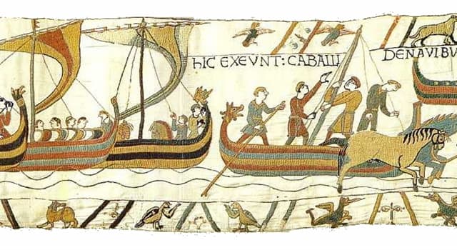 Histoire Question: Quelle partie de l'Europe ont quitté les Normands pour envahir l'Angleterre en 1066 ?