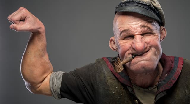 Films & TV Trivia Vraag: Wat is er op Popeye zijn arm getatoeërd?