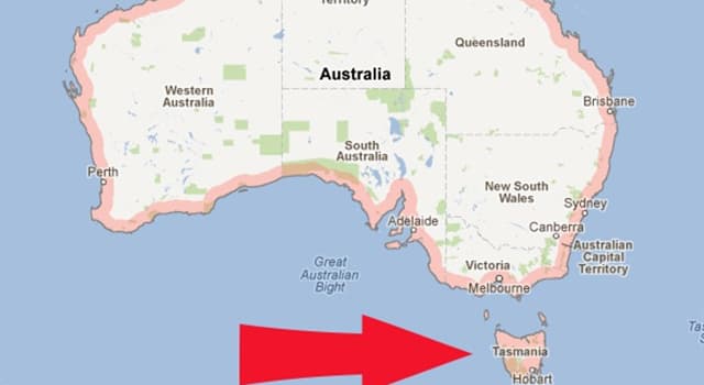 Geography Trivia Question: What is the name of the body of water between Tasmania and mainland Australia?