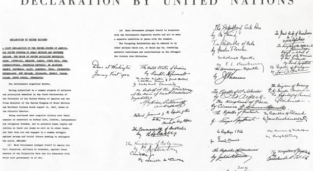 Cronologia Domande: In quale città è stato firmato lo Statuto delle Nazioni Unite nel 1945?