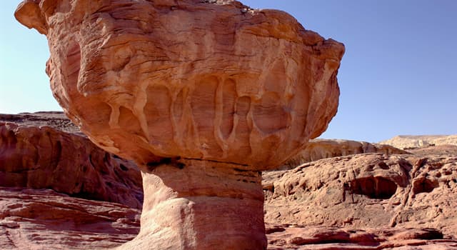 Aardrijkskunde Trivia Vraag: In welk land ligt de Timna Vallei?