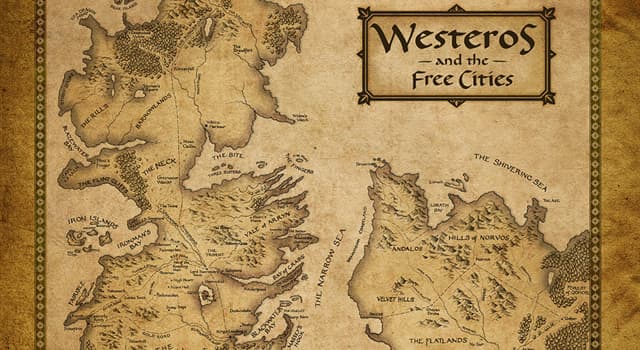 Films et télé Question: L'histoire de quelle série télévisée se déroule sur le continent de Westeros ?