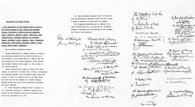 Histoire Question: La Charte des Nations unies a été signée en 1945 dans quelle ville ?
