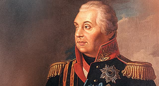 History Trivia Question: What was the first name of Field Marshal Kutuzov of the Russian Empire?
