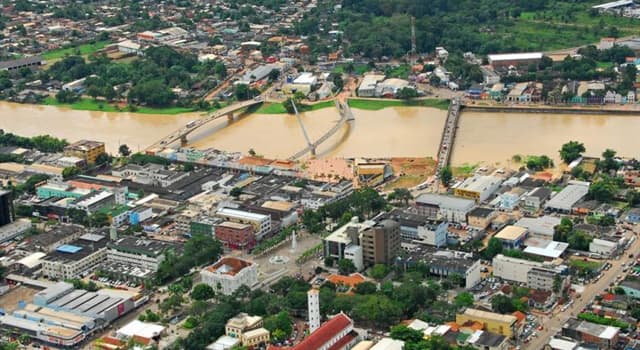 Geografia Pergunta Trivial: Qual é a capital do Acre?