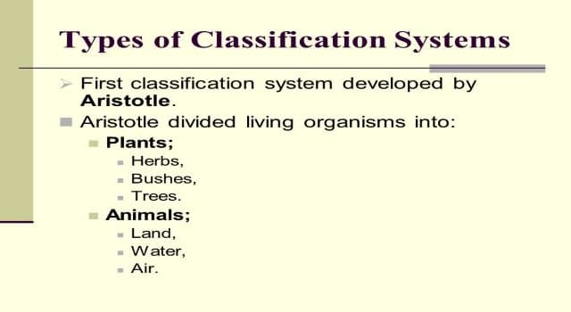 Culture Trivia Question: What does the "Hornbostel–Sachs" system classify?