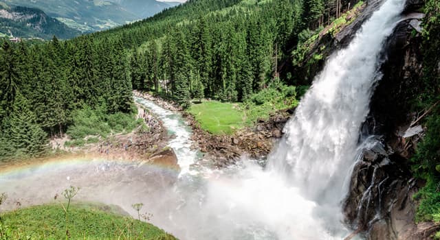 Geography Trivia Question: Which is the highest waterfall in Austria?