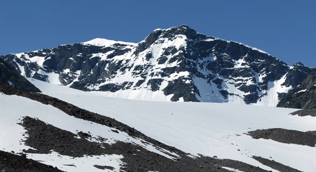 Geography Trivia Question: Which is the highest mountain in Sweden?