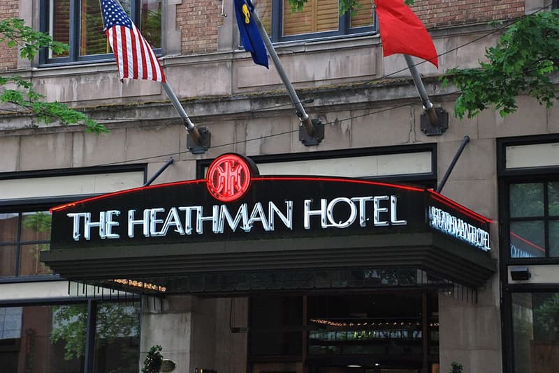 Geography Trivia Question: Built in the 1920s, the Heathman Hotel is located in what U.S. city?