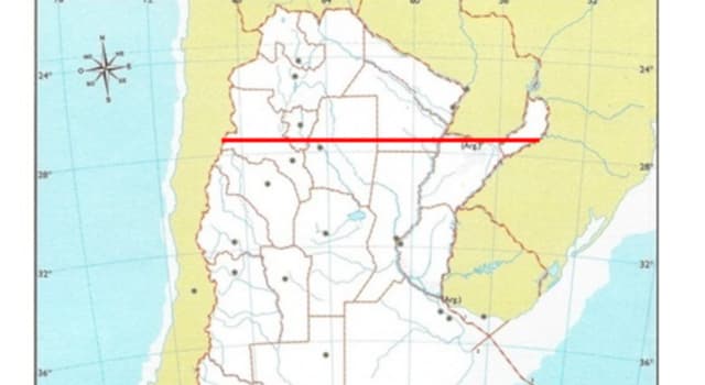 Geografía Pregunta Trivia: ¿Cuál es el ancho máximo continental aproximado de Argentina?
