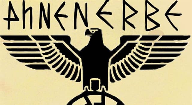 Cronologia Domande: Nella Germania Nazista, cos'era 'Ahnenerbe'?