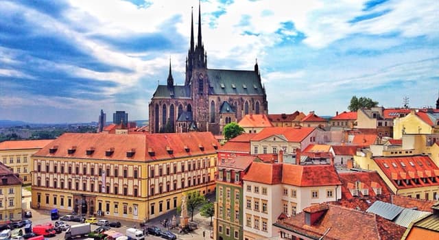 Culture Trivia Question: The bells of which church in Brno are rung at 11 o'clock in the morning instead of 12 noon?
