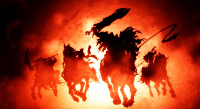 Culture Trivia Question: What color does the horse of the fourth Horseman of the Apocalypse (Death) have?