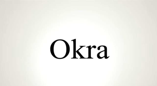 Natura Domande: Cos'è l'Okra?