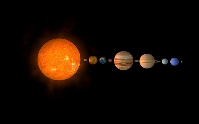 Сiencia Pregunta Trivia: ¿Cuáles de los siguientes planetas no son "vecinos"? (algún otro se interpone entre ellos en el sistema solar)