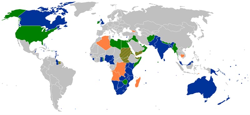 Geografía Pregunta Trivia: ¿Cuántos países componen la "Mancomunidad de Naciones" (Commonwealth of Nations)?