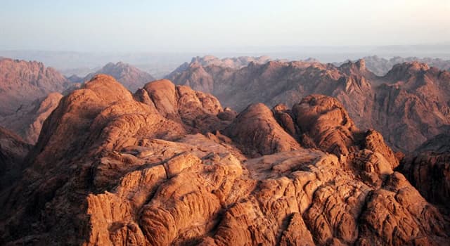 Geografia Domande: Dove si trova il Monte Sinai?