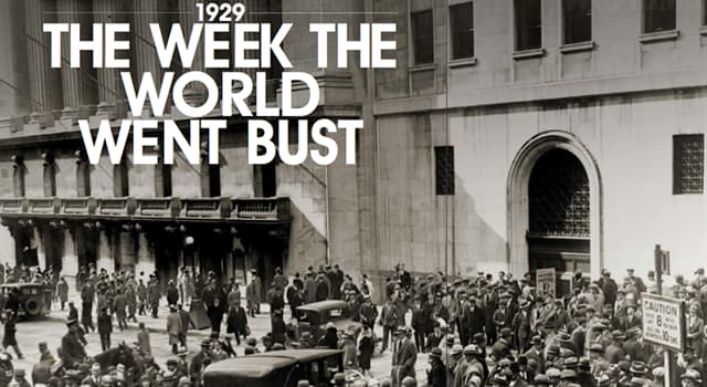 Cronologia Domande: In che giorno è avvenuto il Crollo della Borsa del 1929?