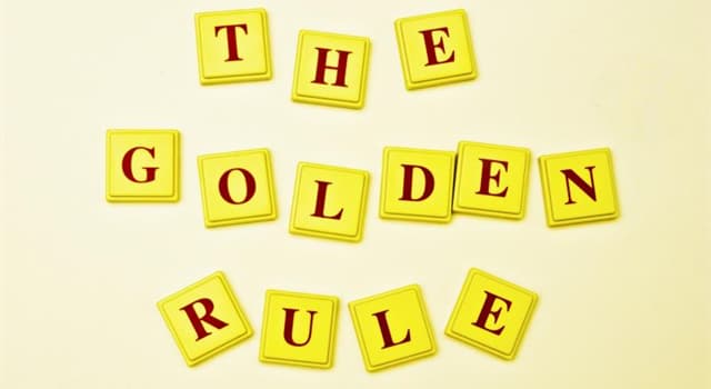 Culture Question: Qu'est-ce que la Règle d'or ?