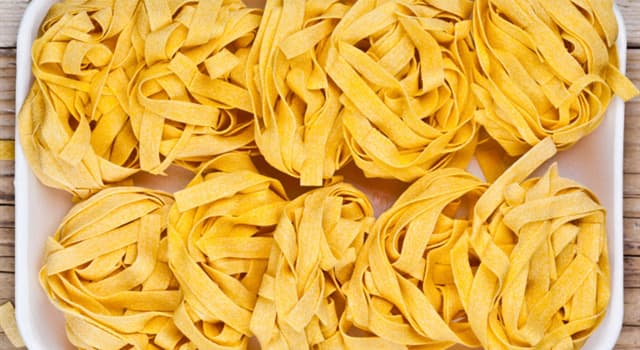 Cultura Domande: Qual è il nome di questo tipo di pasta?