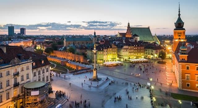 Géographie Question: Quelle est la capitale de la Pologne  ?