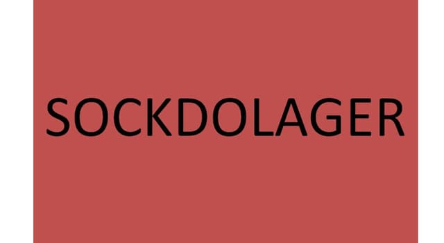 文化 小問題：Sockdolager是什麼意思？