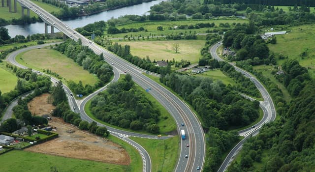 Geography Trivia Question: The M90 is the most northerly motorway in the United Kingdom; which city is at its northern end?