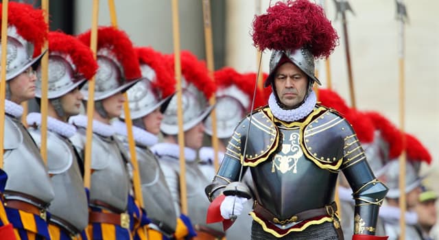 Culture Trivia Question: The Pontifical Swiss Guard is an armed forces serving in which country?