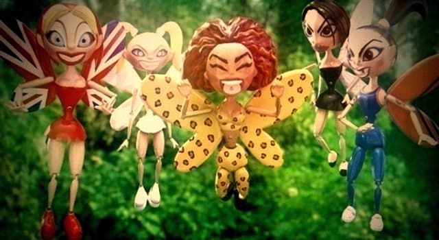 Culture Trivia Question: The video to which Spice Girls song has them as animated fairies?