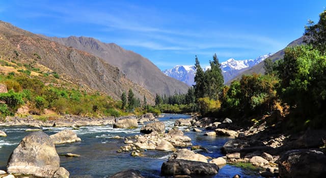 Geographie Wissensfrage: Welcher davon ist ein Fluss in Peru?