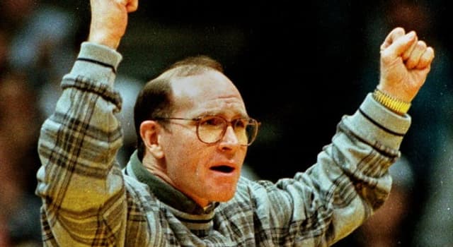 Sport Trivia Question: What is Dan Gable famous for?