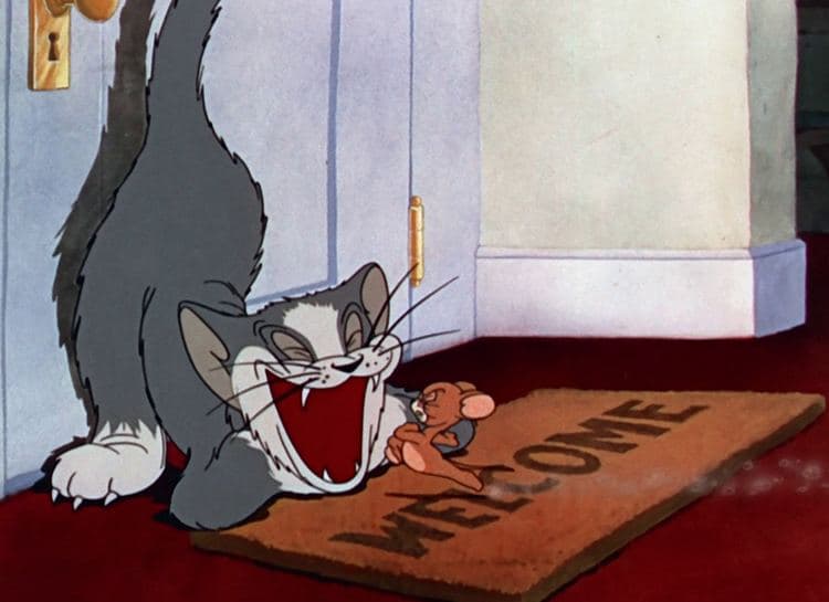 Movies & TV Trivia Question: What was Tom's name in the first Tom & Jerry cartoon: Puss Gets the Boot?