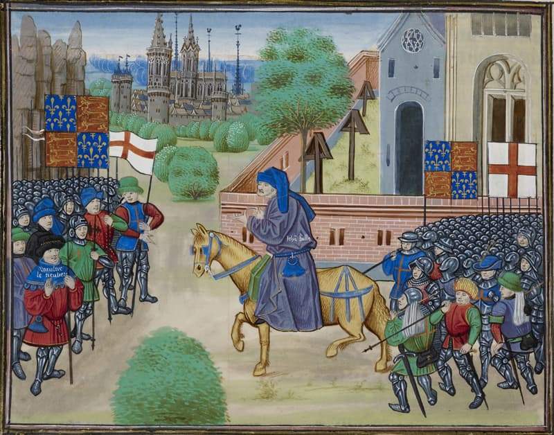 History Trivia Question: Who was the king of England during the Peasants' Revolt?