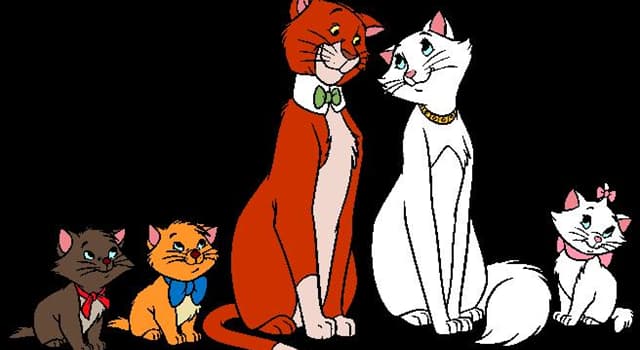 Films et télé Question: Dans le dessin animé "Les Aristochats", comment s'appelle le chat Mère ?